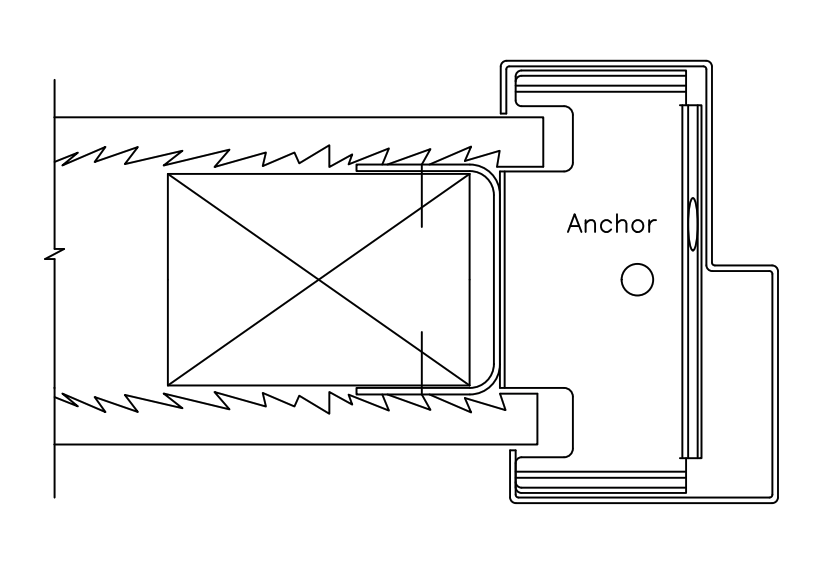 steel door detail drawings