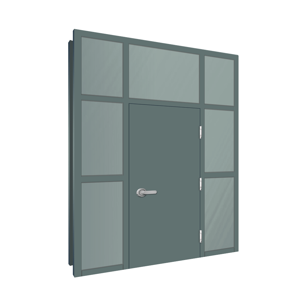steel door detail drawings