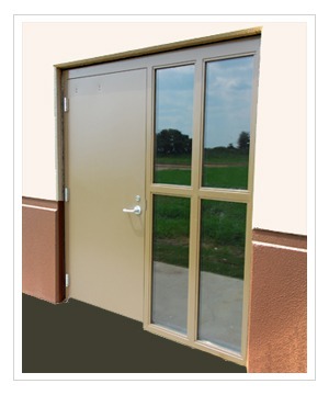 forced entry resistant door