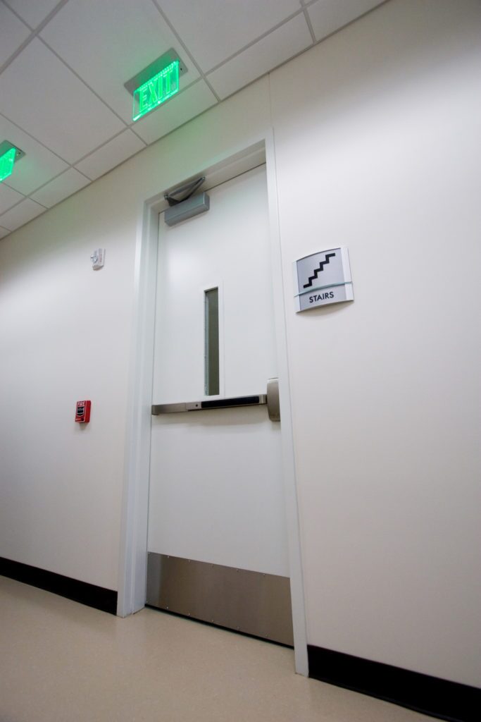 Interior fire door Interior fire door