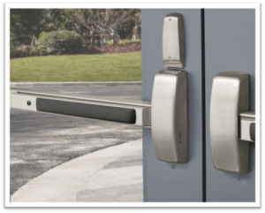 Fire door assemblies