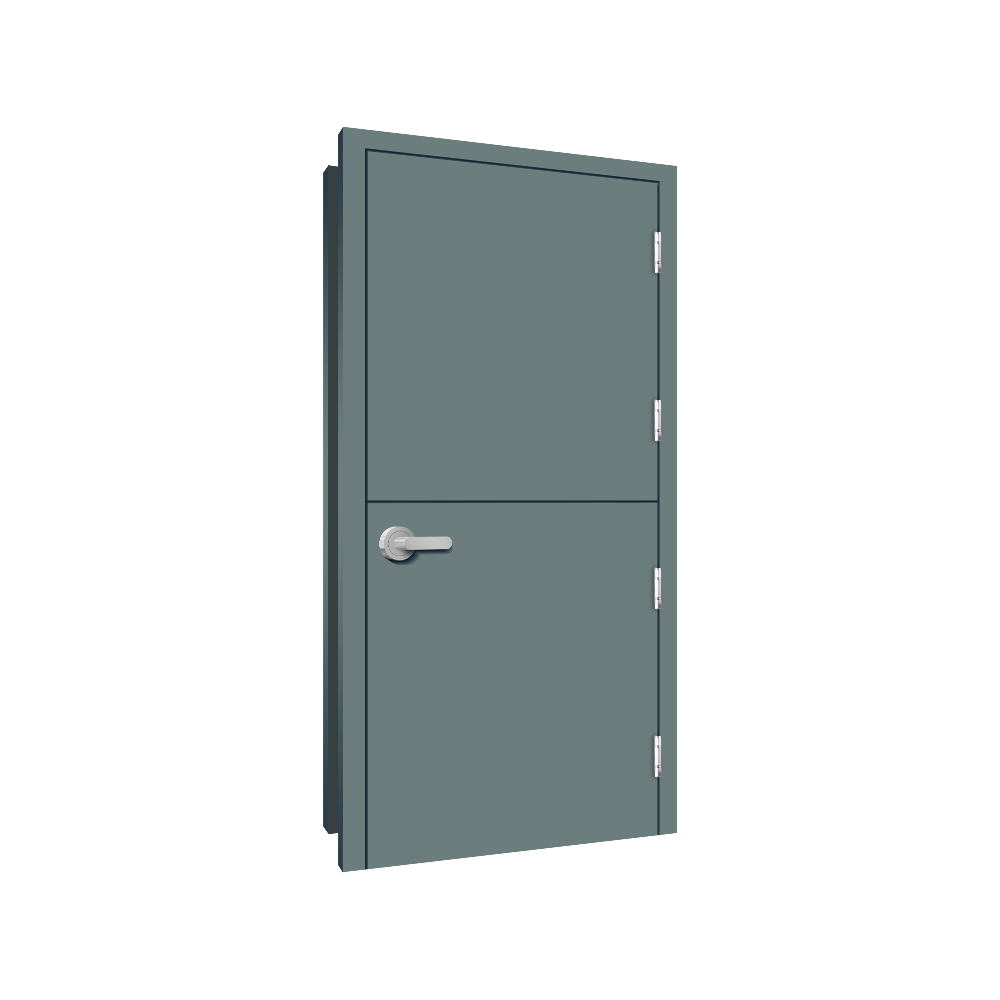 Dutch Door steel door detail drawings