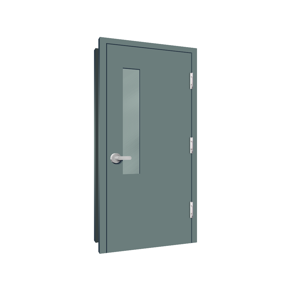 Narrow Light steel door detail drawings