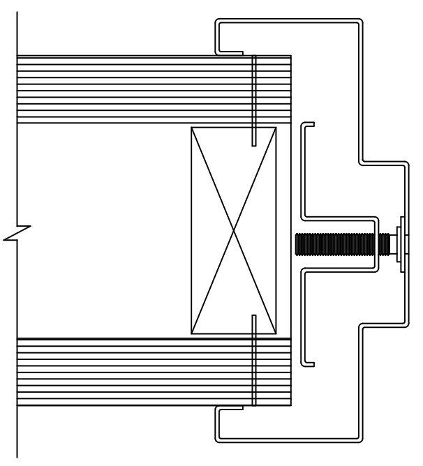 steel door detail drawings