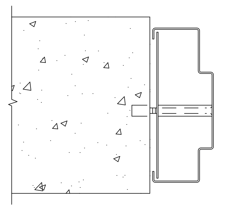steel door detail drawings