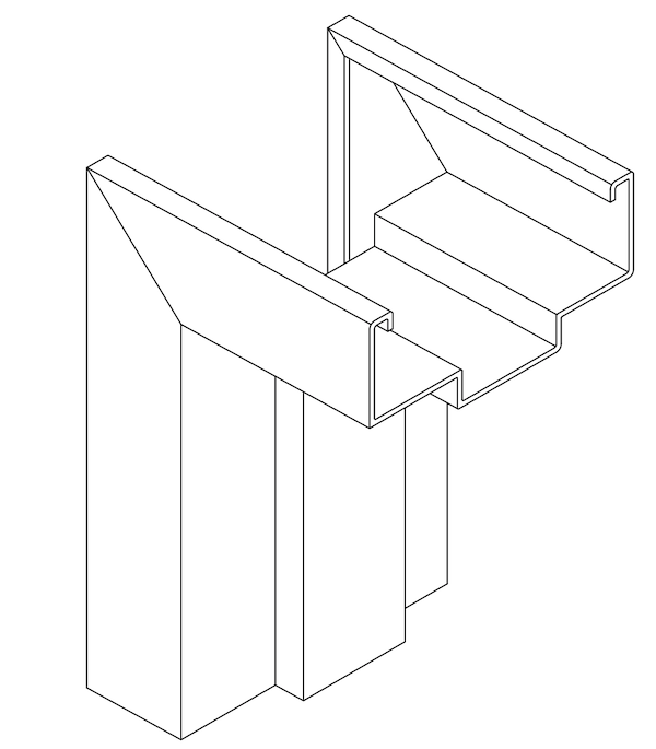 steel door detail drawings
