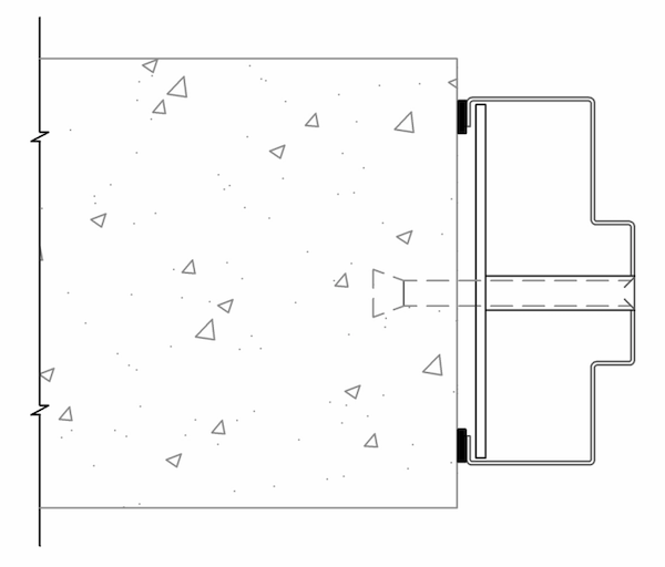 steel door detail drawings