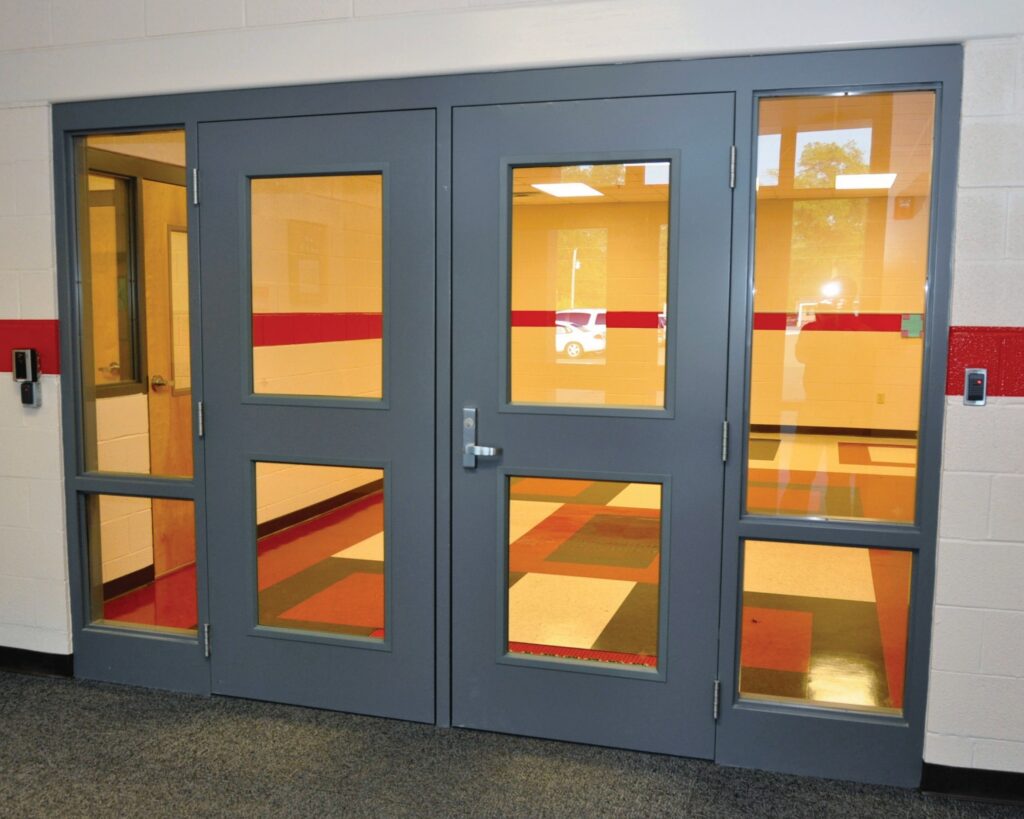 Steel Door with sidelights Steel (Hollow Metal) Door