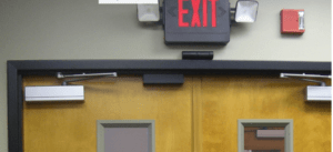 self closing fire door