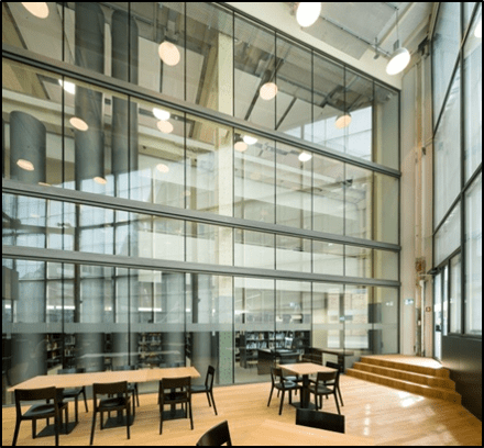 E119 Curtain Wall with Butt Glazing