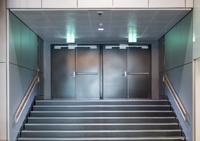 Hollow Metal Data Center Doors