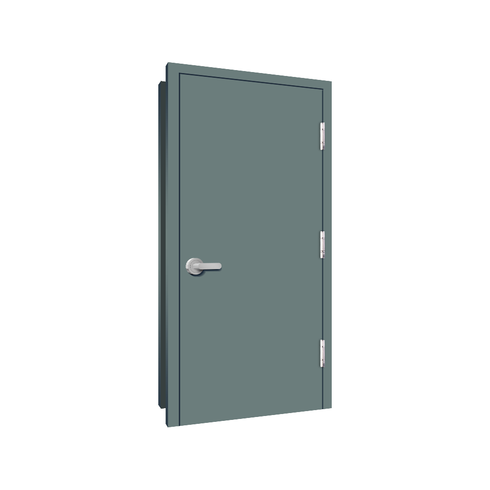Flush steel door detail drawings